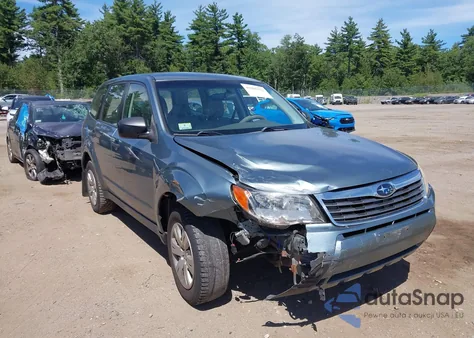 2010 Subaru Forester 2.5X из США, поврежденный, VIN JF2SH6AC1AH704418